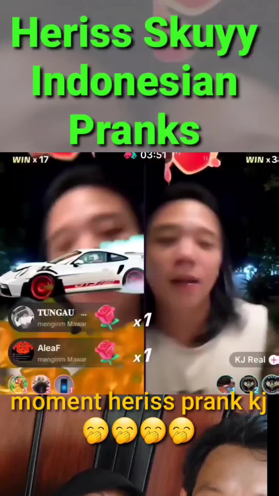 kj kena juga # herissskuy #prank #reaction #fypシ゚viral #trending #funny 