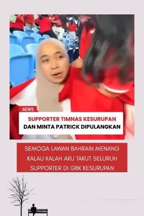 highlights Indonesia vs Bahrain, suporter Indonesia  #timnasindonesia 
