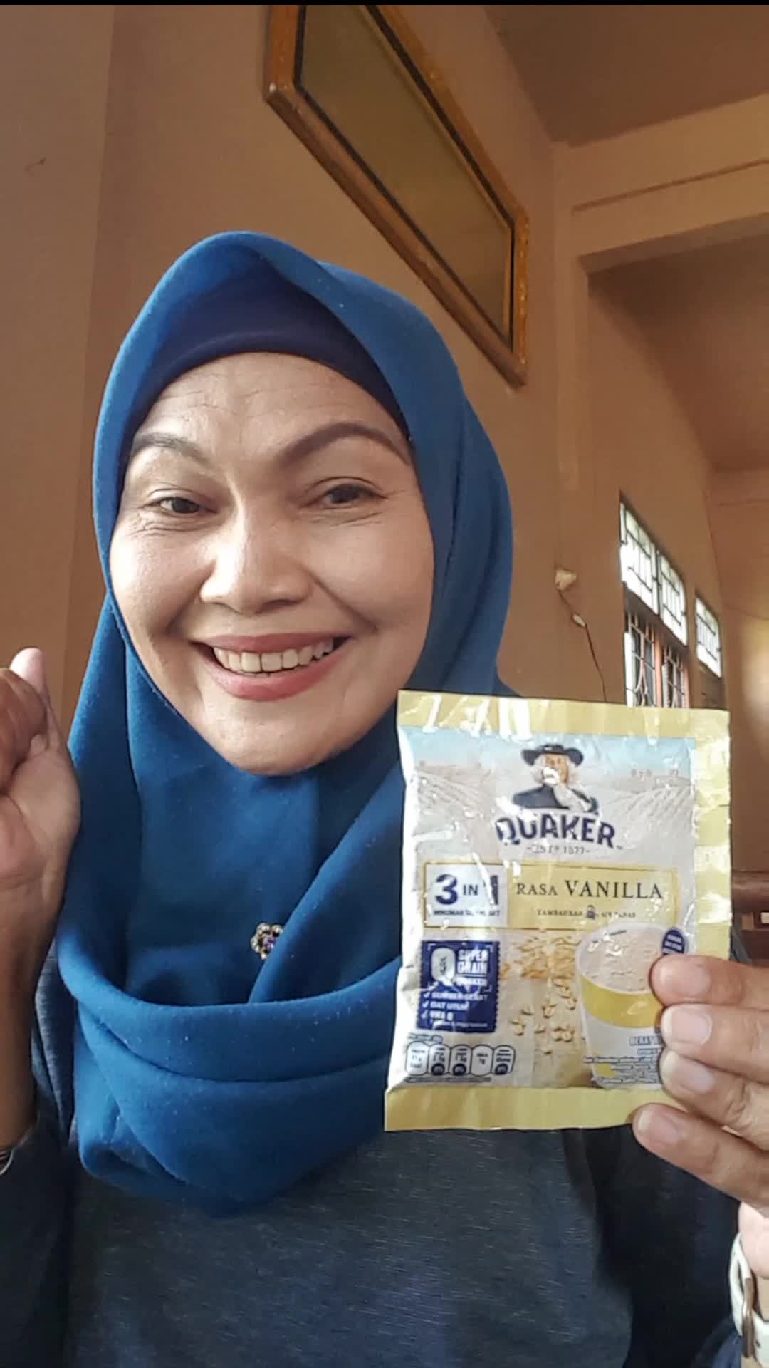 30 Dec 2023_Aty with Quaker 3 In 1 Minuman Sereal Oat  feel Vanilla_PT Tigaraksa Satria Jakarta