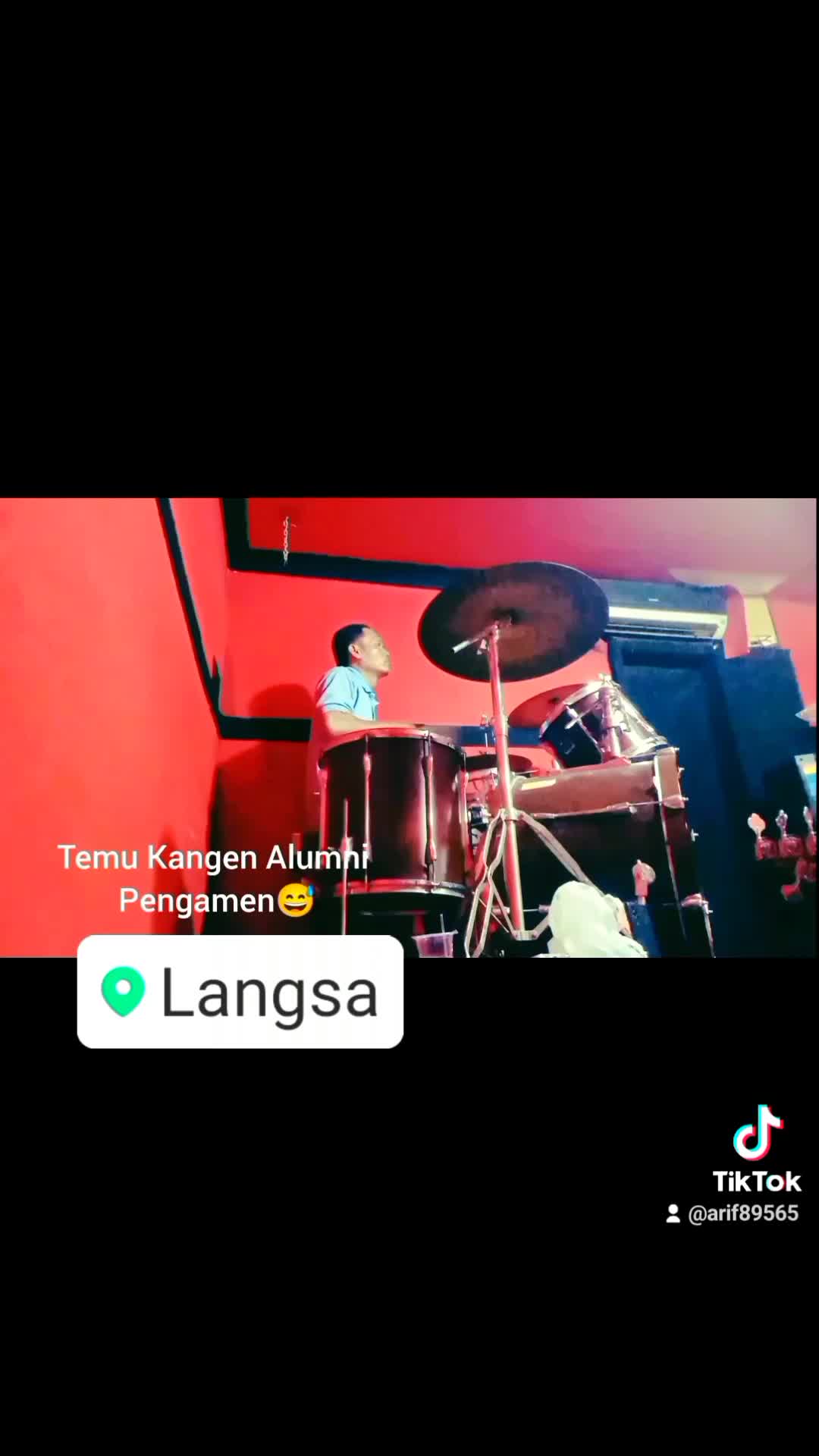 Lepas Riang selesai bekerja