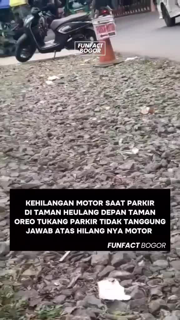 motor hilang tukang parkir tidak mau tanggung jawab 