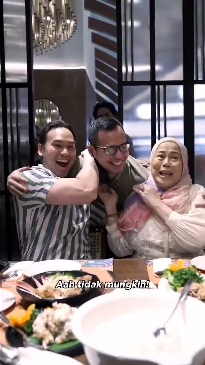 Surya Sahetapy berikan surprise ke keluarga, pulang dari Amerika diam2 #suryasahetapy 