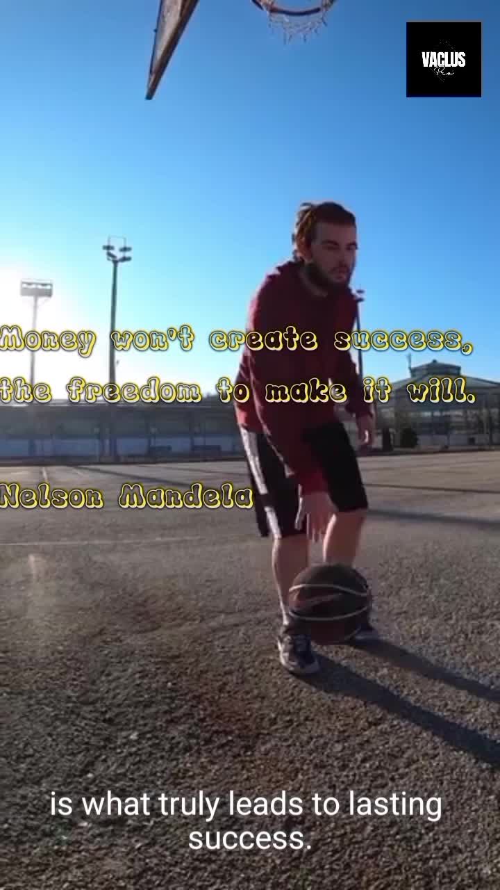 Money won't create success, the freedom to make it will.

Nelson Mandela

