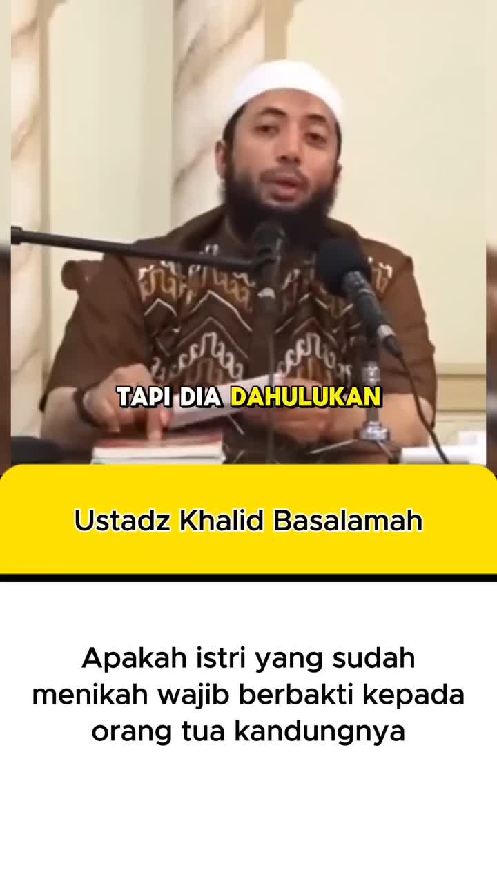 berbakti kepada kedua orang tua setelah menikah

#Wajib #muslim