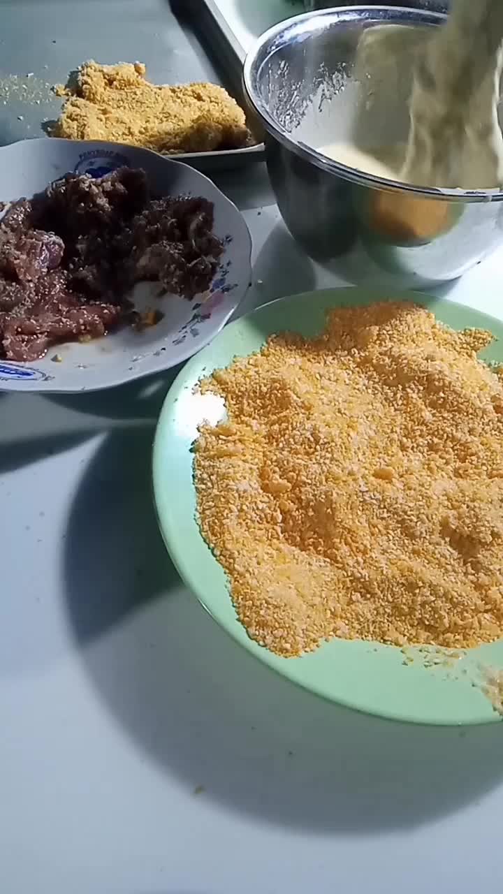 steak daging krispy 
sause lada hitam #MasterchefS13