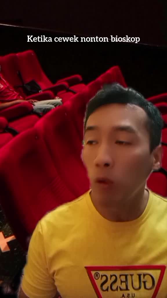 repot ya pas nonton klo ceweknya bgini,bener gak sih?