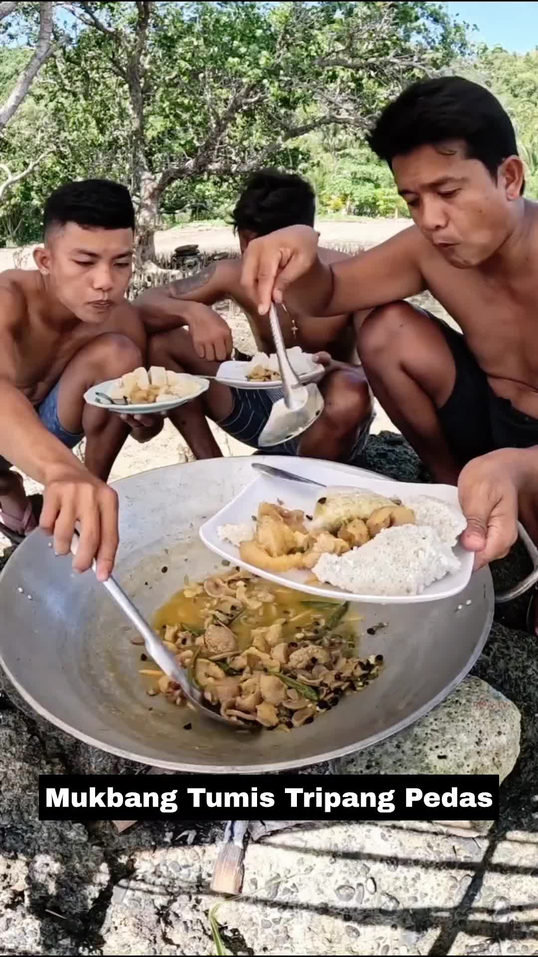 Mukbang Tumis Tripang Pedas  #Mukbang  #mukbang 