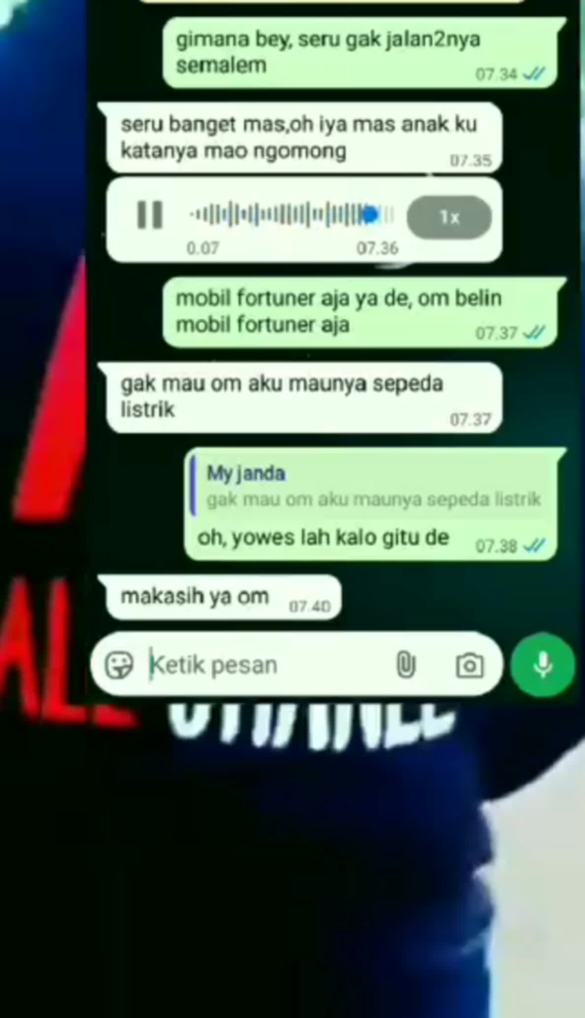 Menyala jendes ku :)