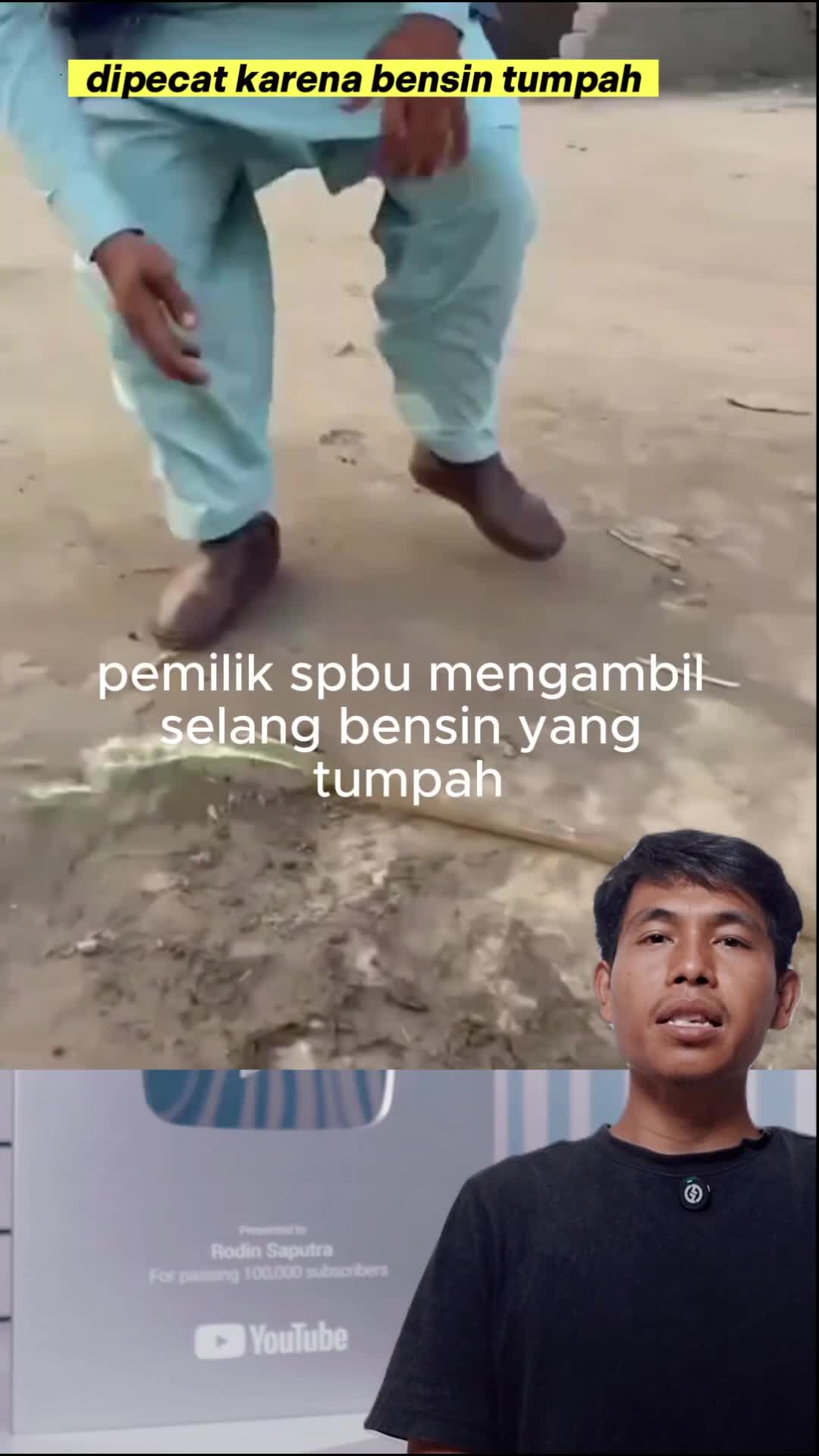dipecat karena bensin tumpah #bensin #komedi #lucu