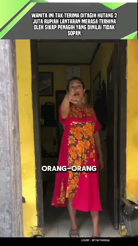 Yang Punya Hutang lebih galak dari yang nagih. #hutang #videoedukasi  #wanita  