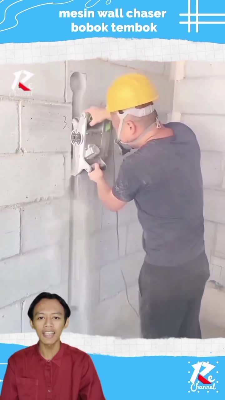 Membuat lubang instalasi listrik pada
tembok
#RCTIPlus 
#RCTIoke 
#HOTrctiplus 
#fypシ゚viral 
#1TRENDING
#shortplus 
#kulibangunan 
#reels 
#