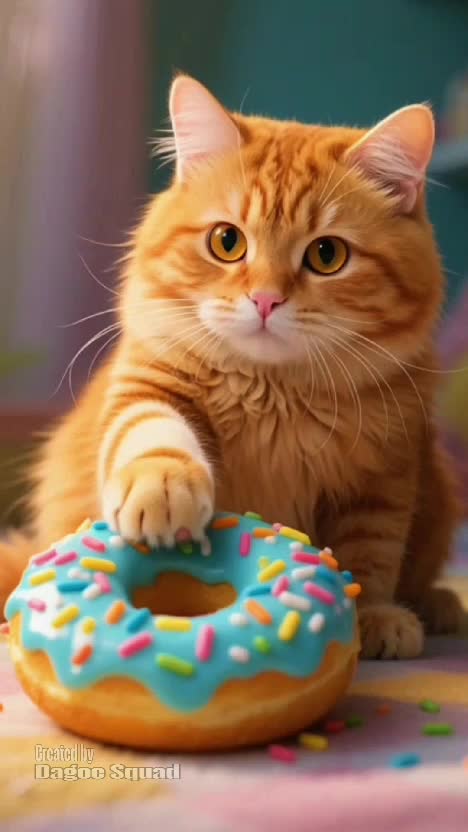 nyobain donuts dulu Gaess  #MyFirstVideoOnHot+  #kucinglucu 