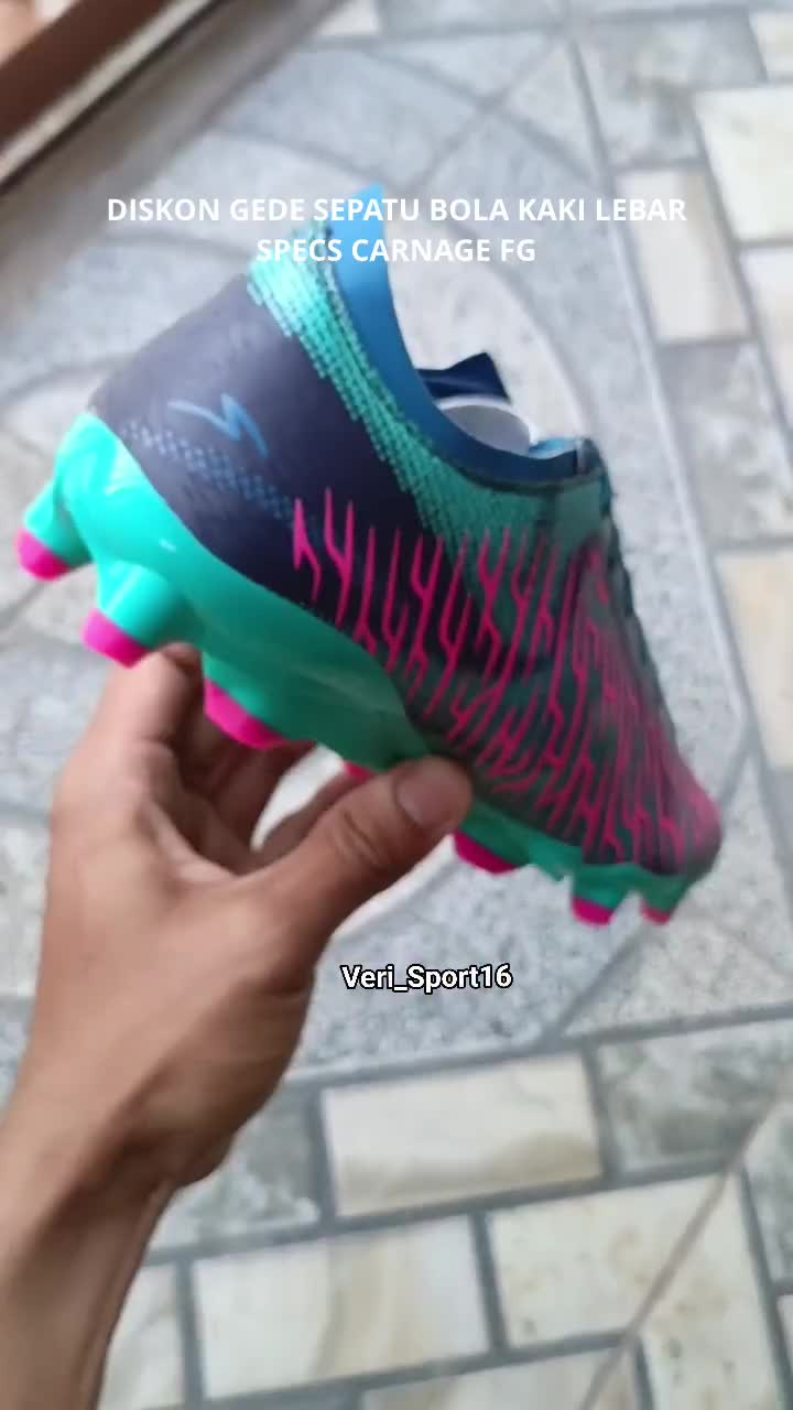 DISKON GEDE SEPATU BOLA.
SPECS CARNAGE FG.
Rp.579.800 JADI Rp.325.000.

VERI SPORT ORIGINAL GAK HARUS MAHAL.
ORDER KLIK 👇

WA : 085227843535
