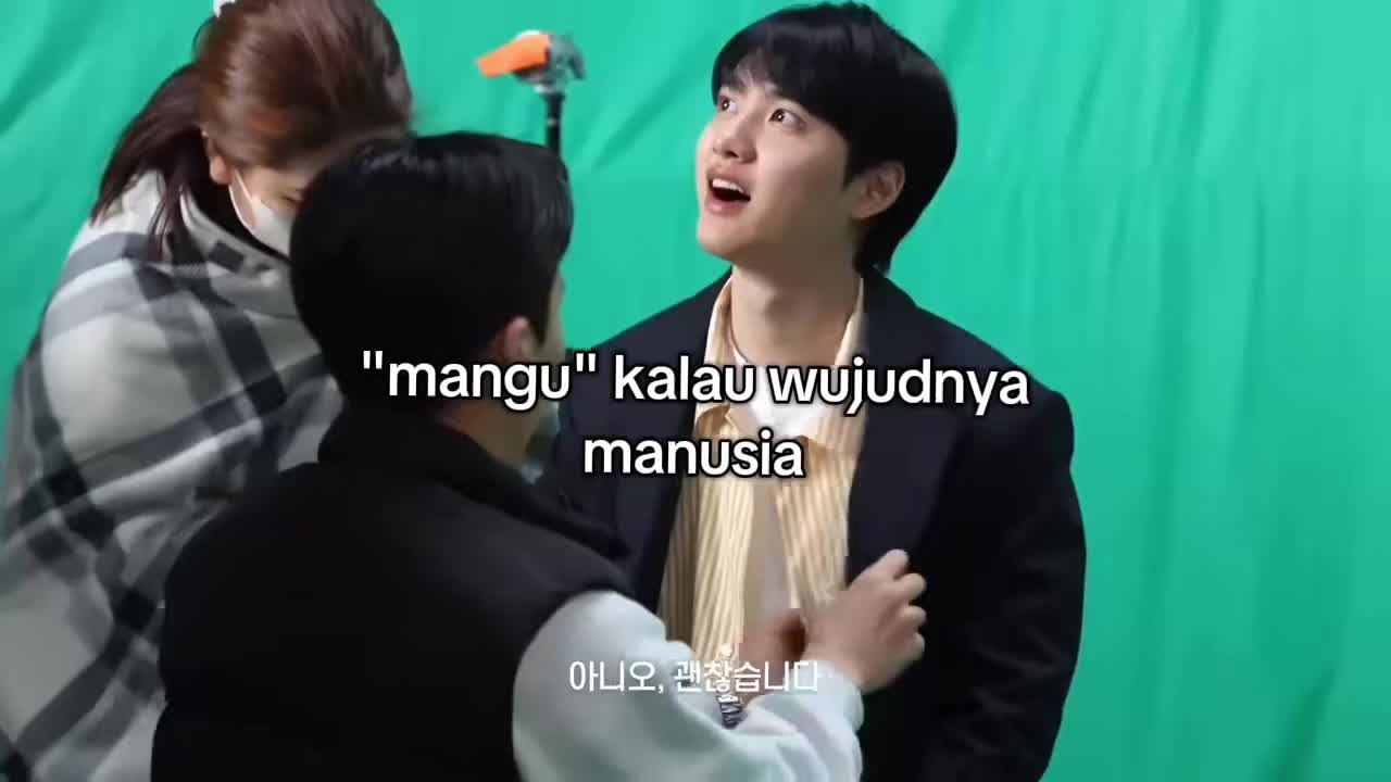 Mangu kalau wujudnya manusia adalah seorang Do Kyungsoo #mangu #dokyungsoo #kyungsoo #exo 