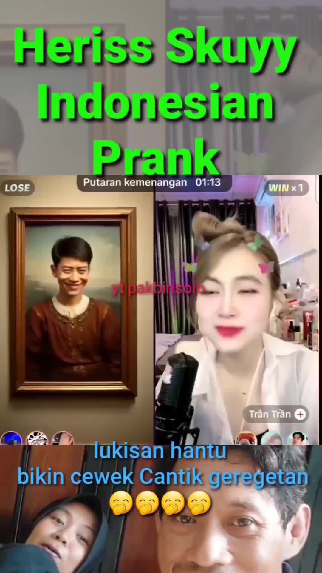 malah bikin gemez #herissskuy #prank #reaction #fypシ゚viral #trending 