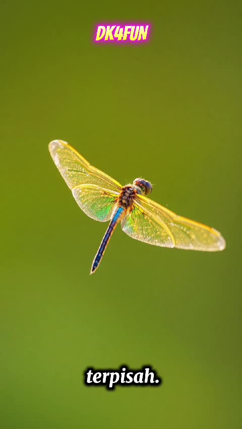 Hewan Kecil Ini Bisa Terbang Kaya Helikopter?!  #faktamenarikdunia 
