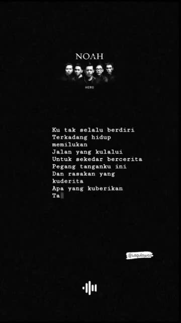 NOAH - Dibalik Awan (Lirik Lagu) 