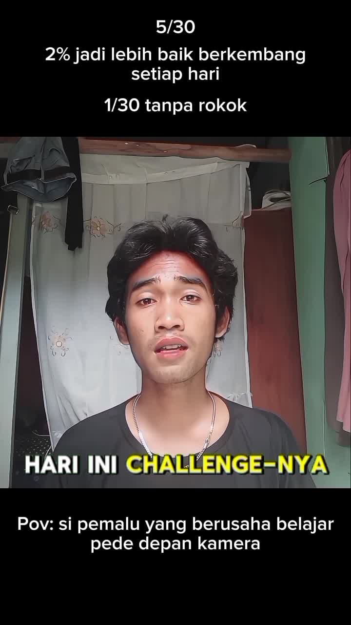 belajar percaya diri, dan pede depan kamera