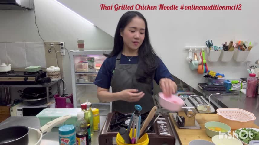 Thai Grilled Chicken Noodle By Michele #onlineauditionmci12