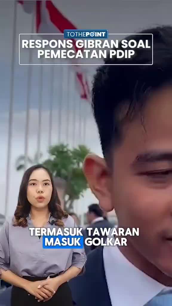 Gibran dan jokowi di pecat dari PDI  #Viral 