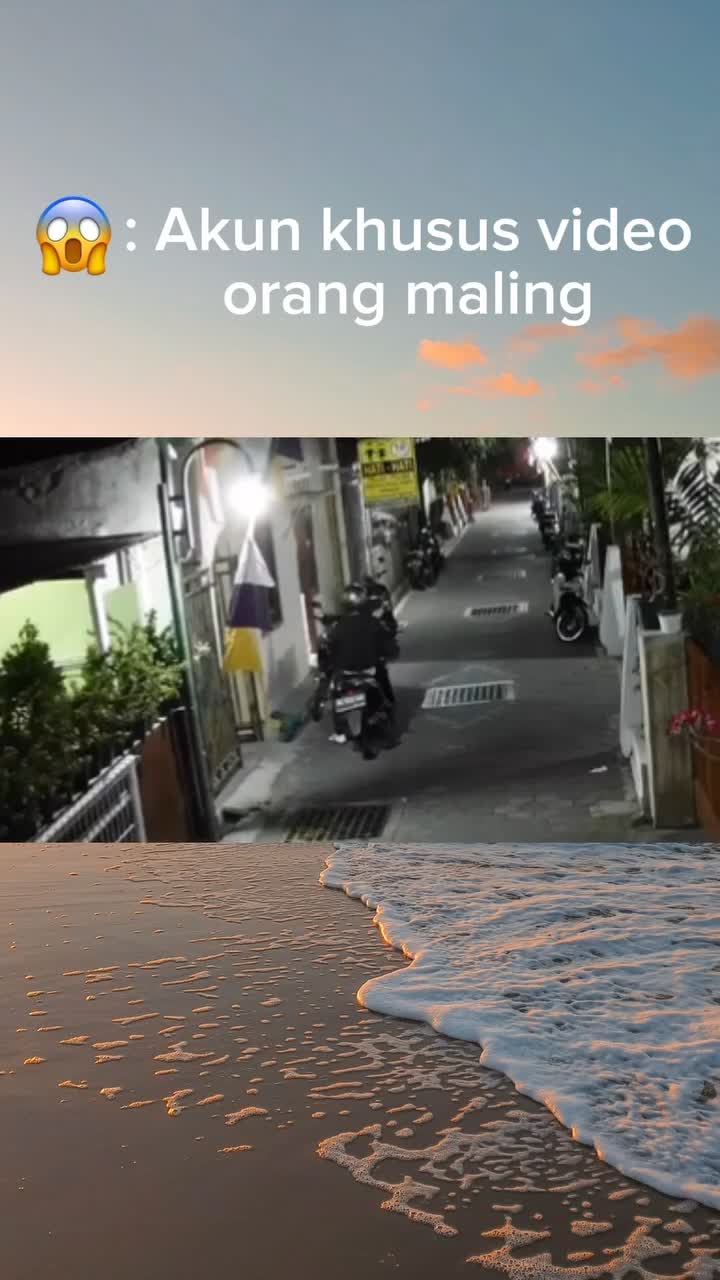 terpantau maling sedang beraksi