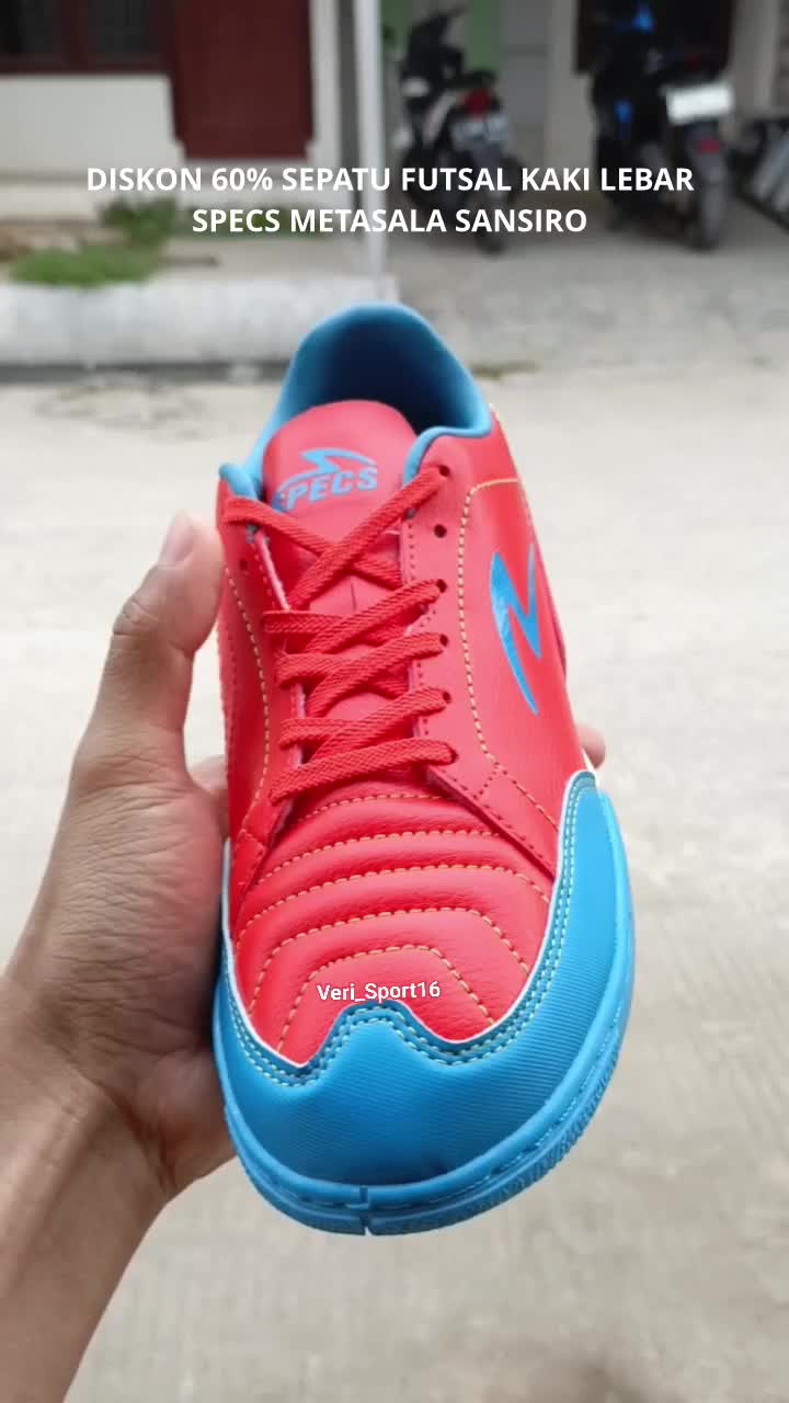 DISKON 60% SEPATU FUTSAL.
SPECS METASALA SANSIRO.
Rp.469.800 JADI Rp.210.000.

VERI SPORT ORIGINAL GAK HARUS MAHAL.

WA : 085227843535
FB : 