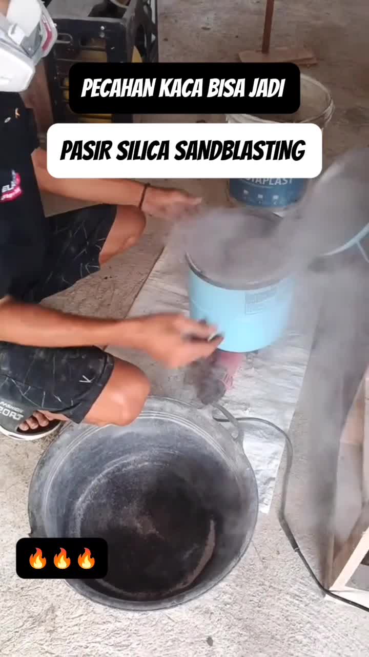 pasir silica sandblasting #solusi #vehicle #otomotif 
