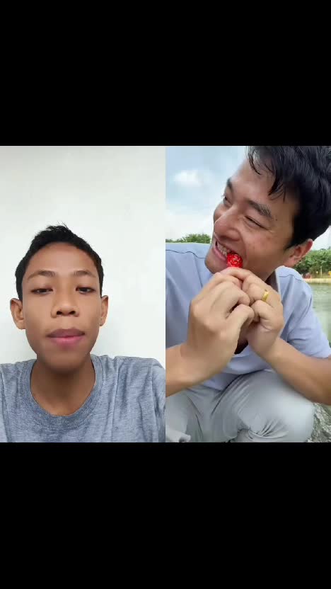 Mancing Pakek Permen? 