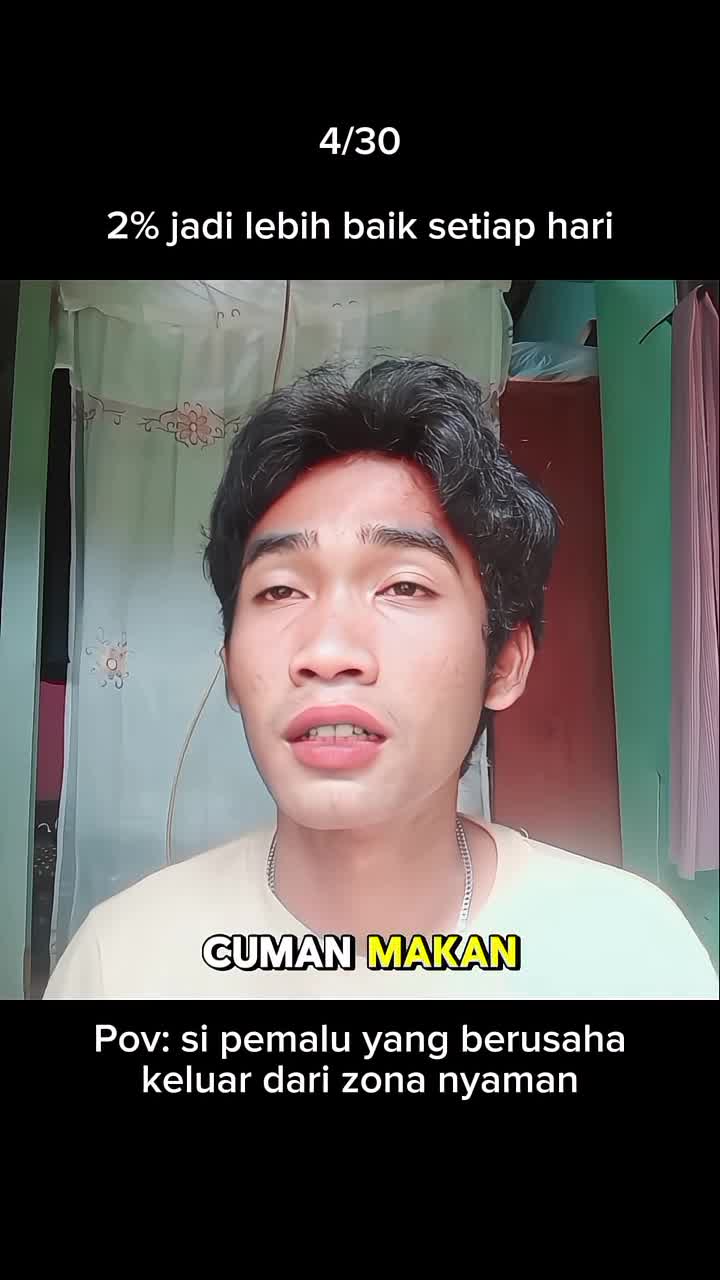 hari ke empat belajar pede depan kamera