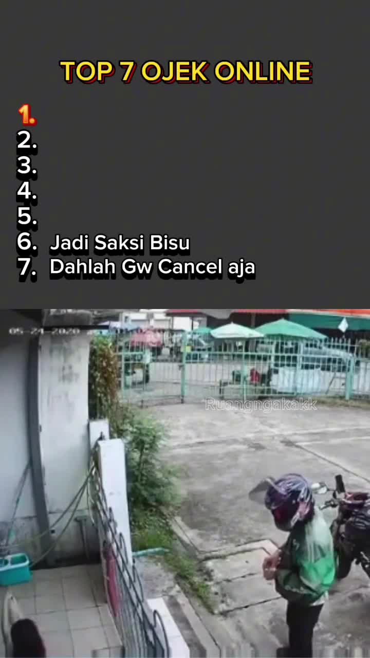 7 Kejadian Saat mengantarkan orderan Ojek Online 
 #Viral #trending #OJOL 