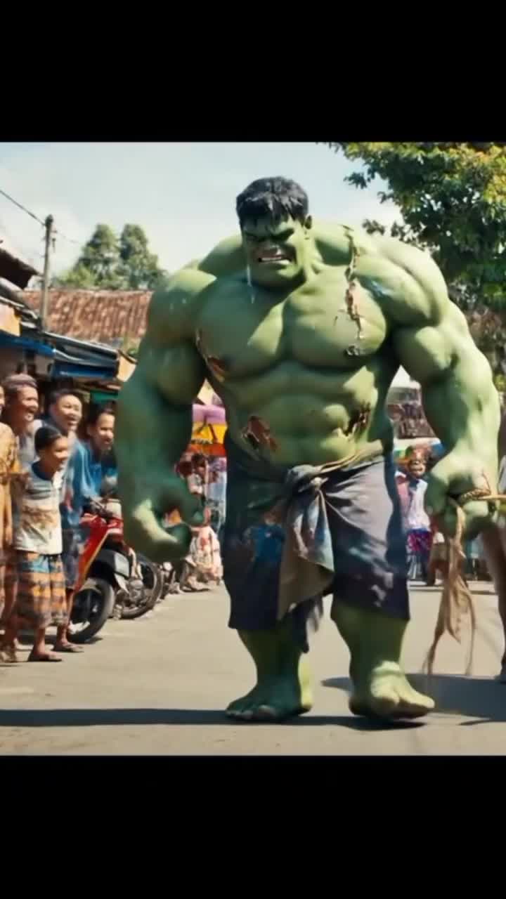 Hulk mau berqurban 