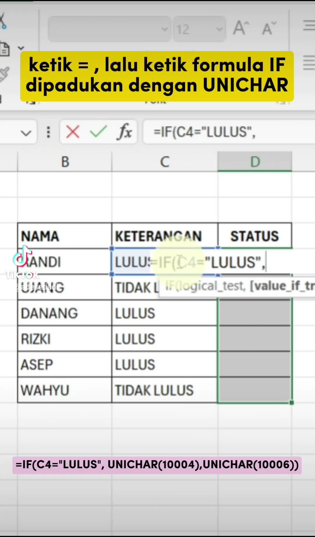 Jago Excel dalam sekejap