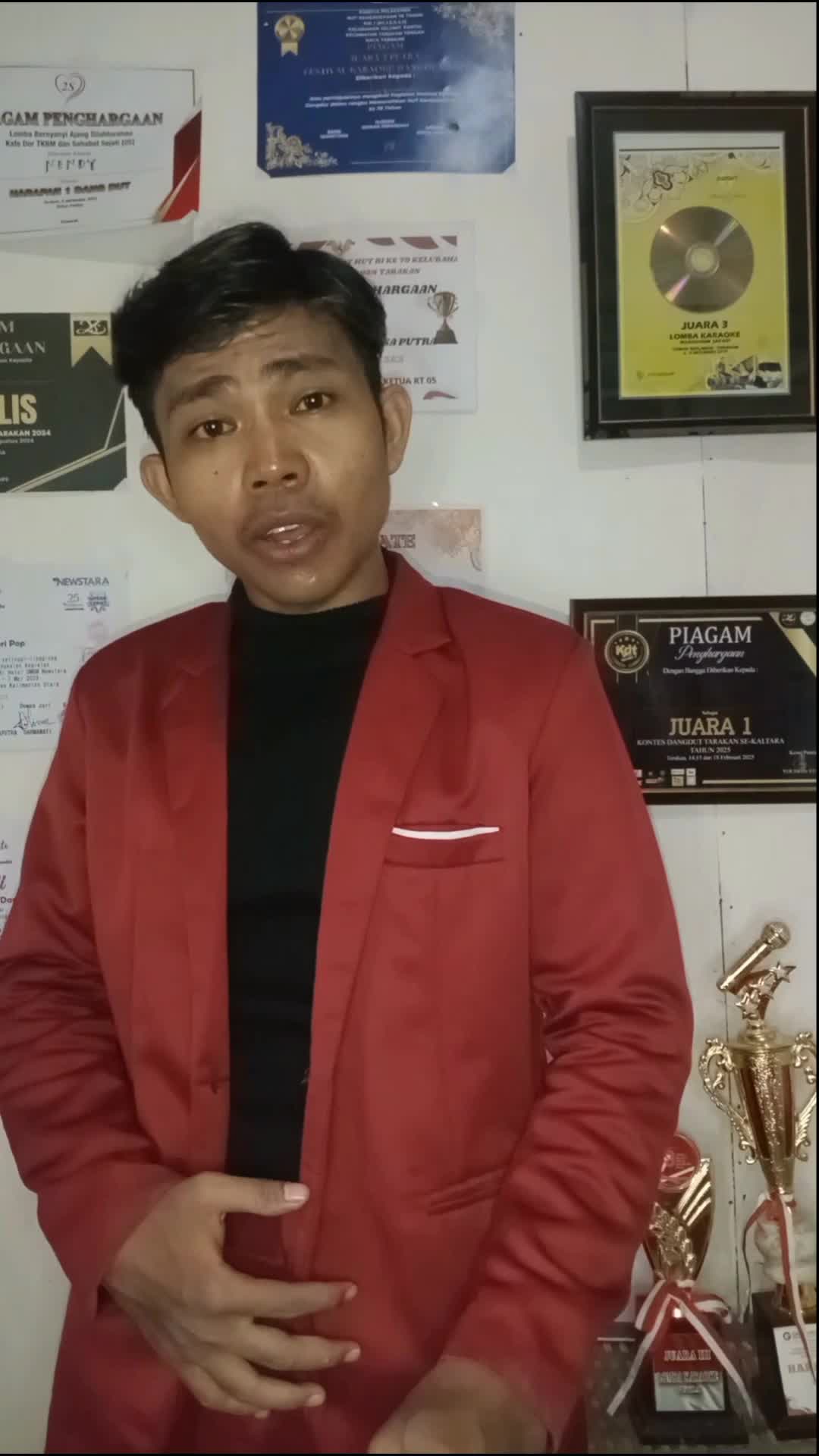 KDI 2025  Junaedi  Tarakan  27  Sapu Tangan Merah  #OnlineAuditionKDI2025 