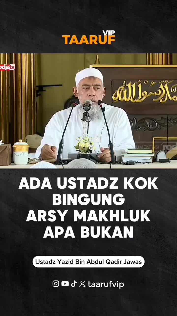 ARSY MAKHLUK APA BUKAN ?

#dakwahislam #pesantrensalaf #ustadzyazid