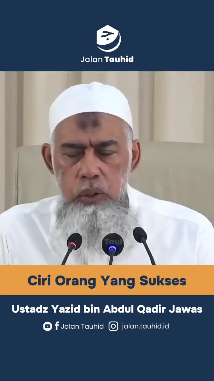 CIRI ORANG YANG SUKSES

#dakwahislam #pesantrensalaf