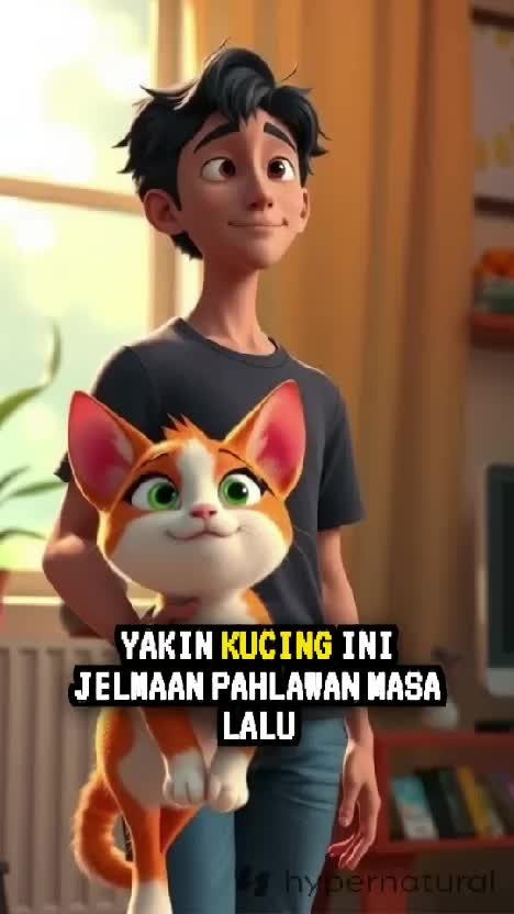 kisah seorang pemuda mengadopsi kucing liar #fypシ゚viral 