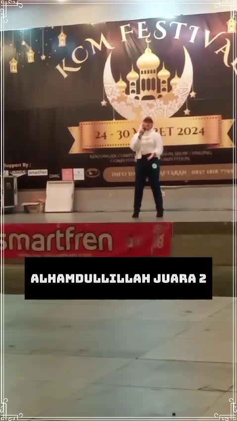 Song Festival At Jember 