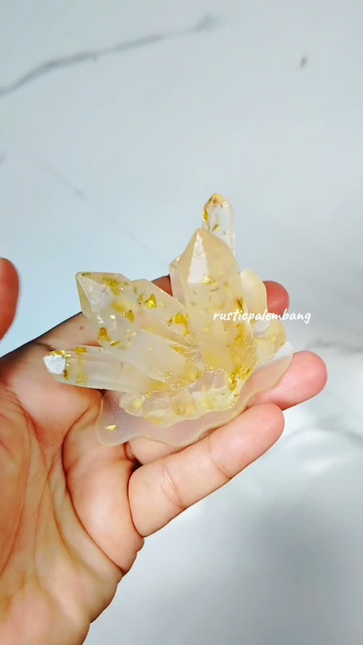 Kristal resin art #resin #resinart 