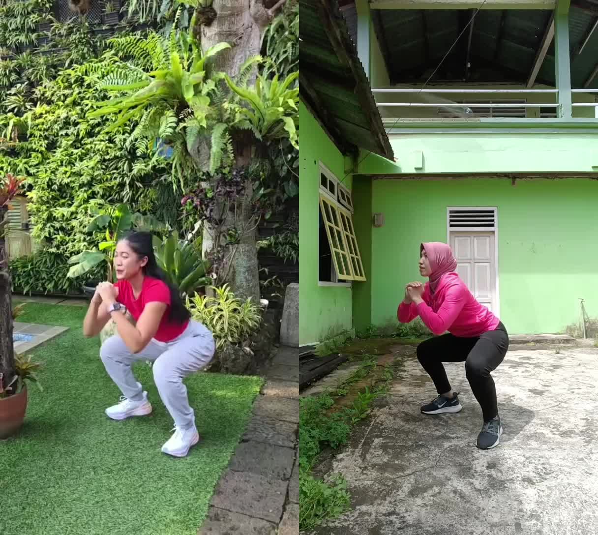 Ikutan  💪 #Gerakan Squat #olahraga #Sport #fypシ 