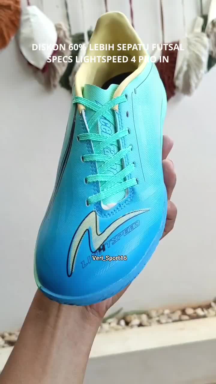 DISKON 60% LEBIH SEPATU FUTSAL
SPECS LIGHTSPEED 4 PRO IN
Rp.599.800 JADI Rp.230.000

VERI SPORT ORIGINAL GAK HARUS MAHAL.
ORDER KLIK 👇

WA :