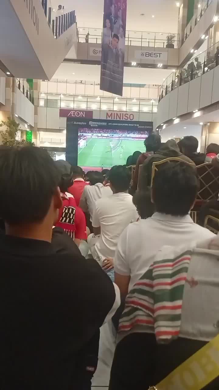 nobar di aeon mall Cikarang pusat 