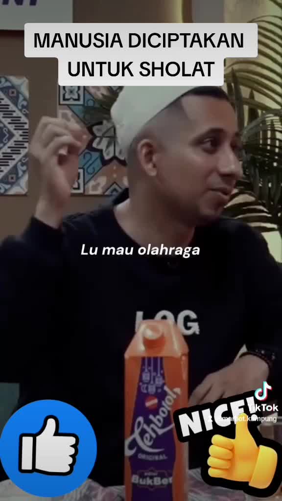 Manusia diciptakan untuk sholat