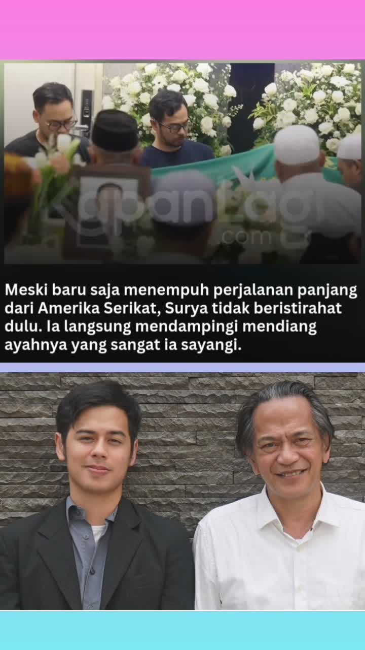 surya sahetapy sampai di indonesia