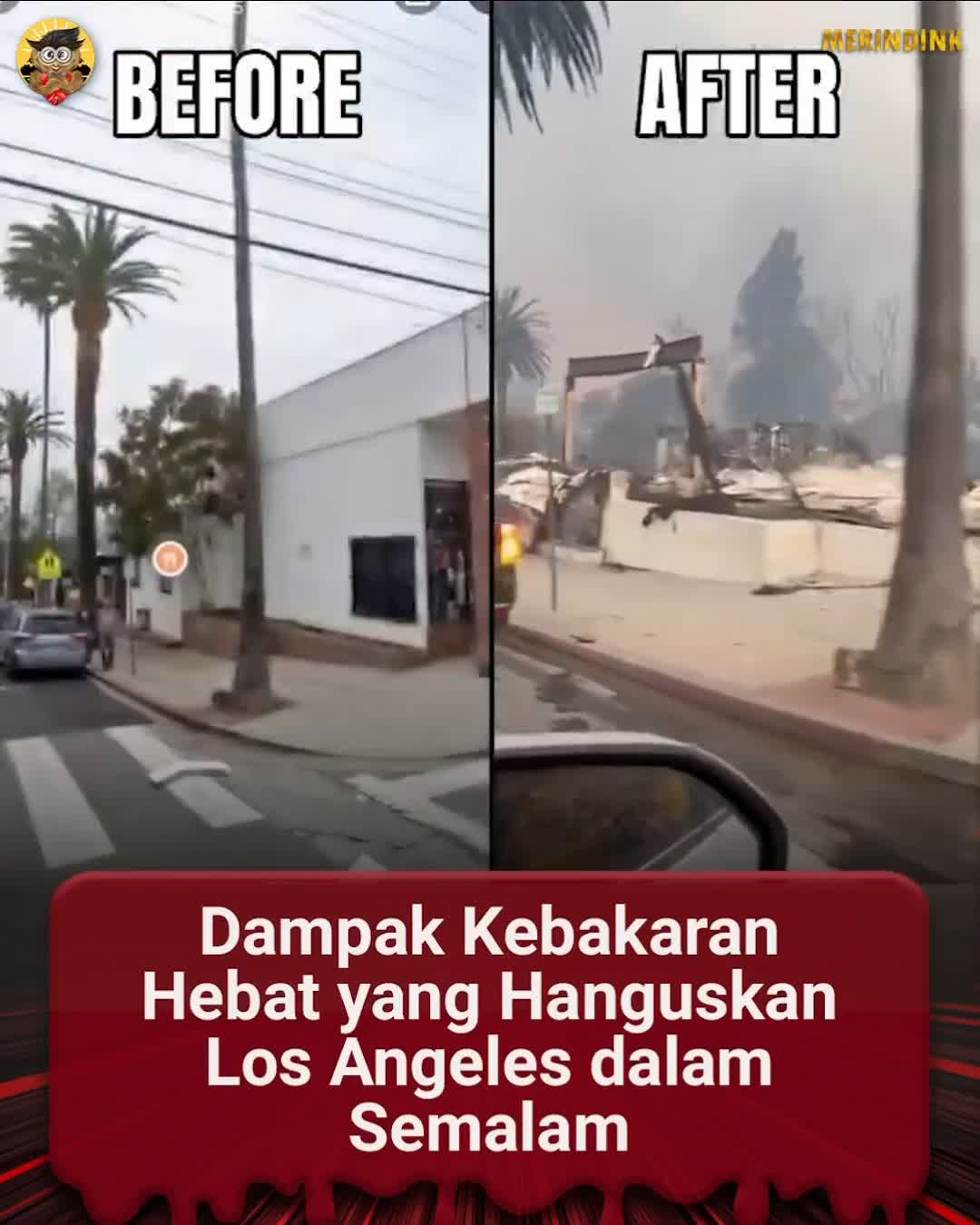 kebakaran Los Angeles