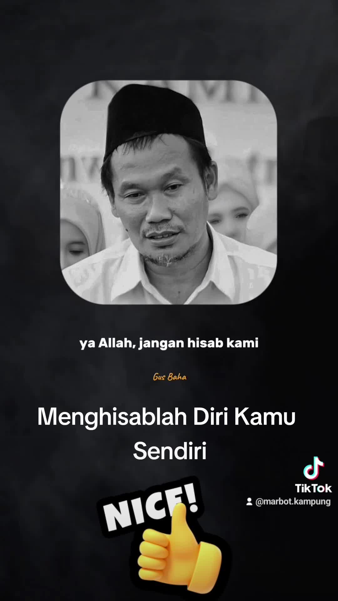 Menghisablah Diri Kamu Sendiri