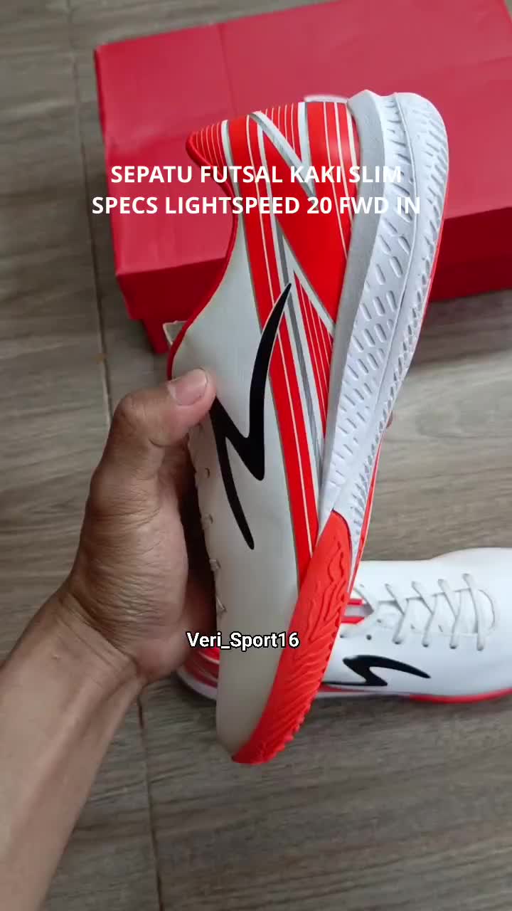 DISKON 55% SEPATU FUTSAL.
SPECS LIGHTSPEED 20 FWD.
Rp.599.800 DISKON JADI Rp.275.000

VERI SPORT ORIGINAL GAK HARUS MAHAL! 

#verisport #tim
