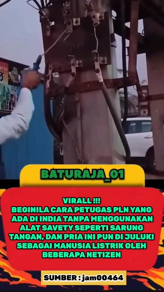 benerin listrik tanpa alat safety 