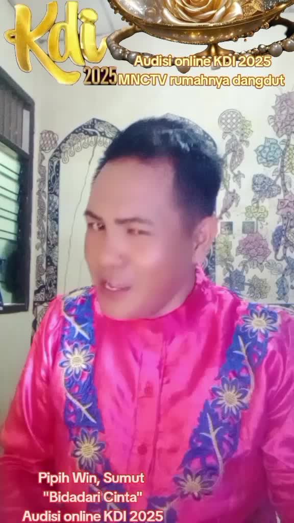 kdi2025 pipih Win Sumatera Utara_31 tahun_bidadari cinta #onlineauditionkdi2025