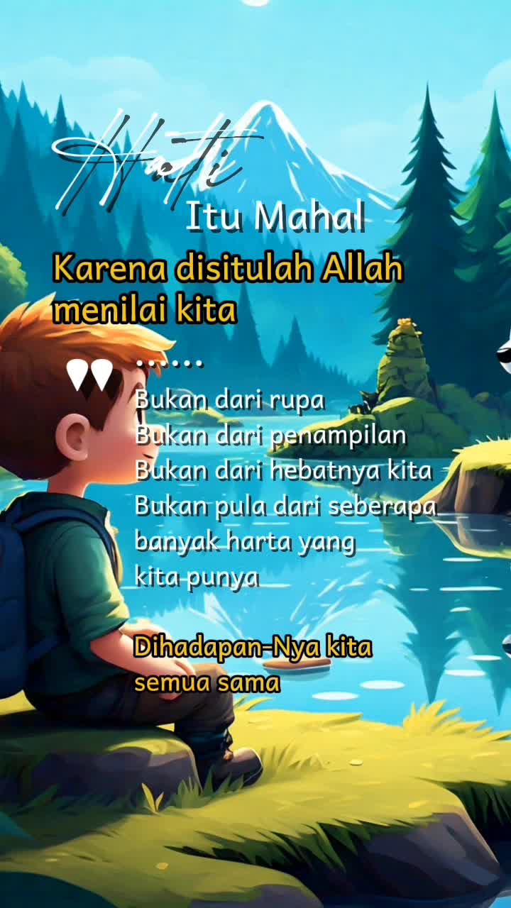 Baik buruk seorang manusia bergantung pada baik buruk hatinya..... 
 #kemuliaanhati   #imandantaqwa    #fypviral    #Jangkauanluas
@SOROTAN 