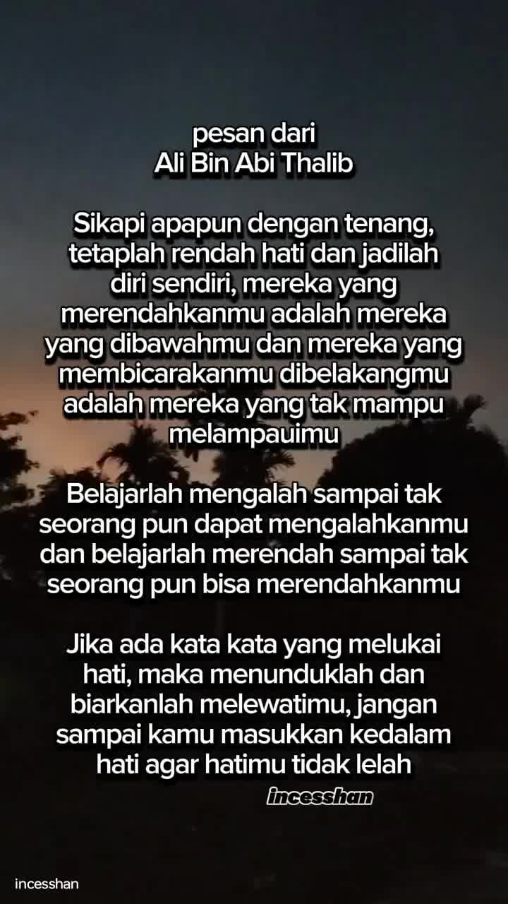 pesan Ali bin Abi Thalib  #fyp  #quotes  #share  #viral #video  #monetisasi 